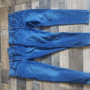 No Boundaries Super High Rise Skinny Med Wash Denim Jeans sz 9 Juniors X 2 pair